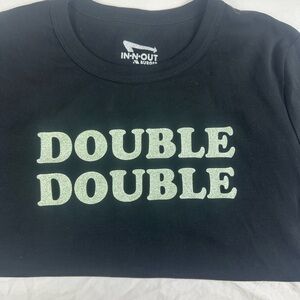 In-N-Out Burger “Double Double” Graphic Short Sleeve Crop Top